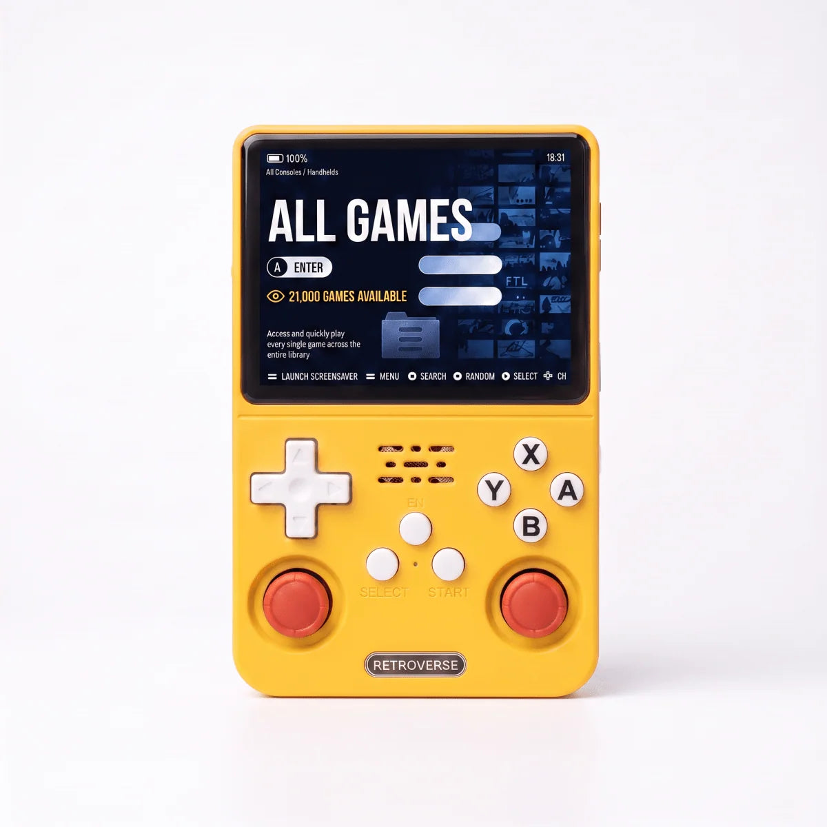 Handheld Game Console Retro Gaming 64GB Storage