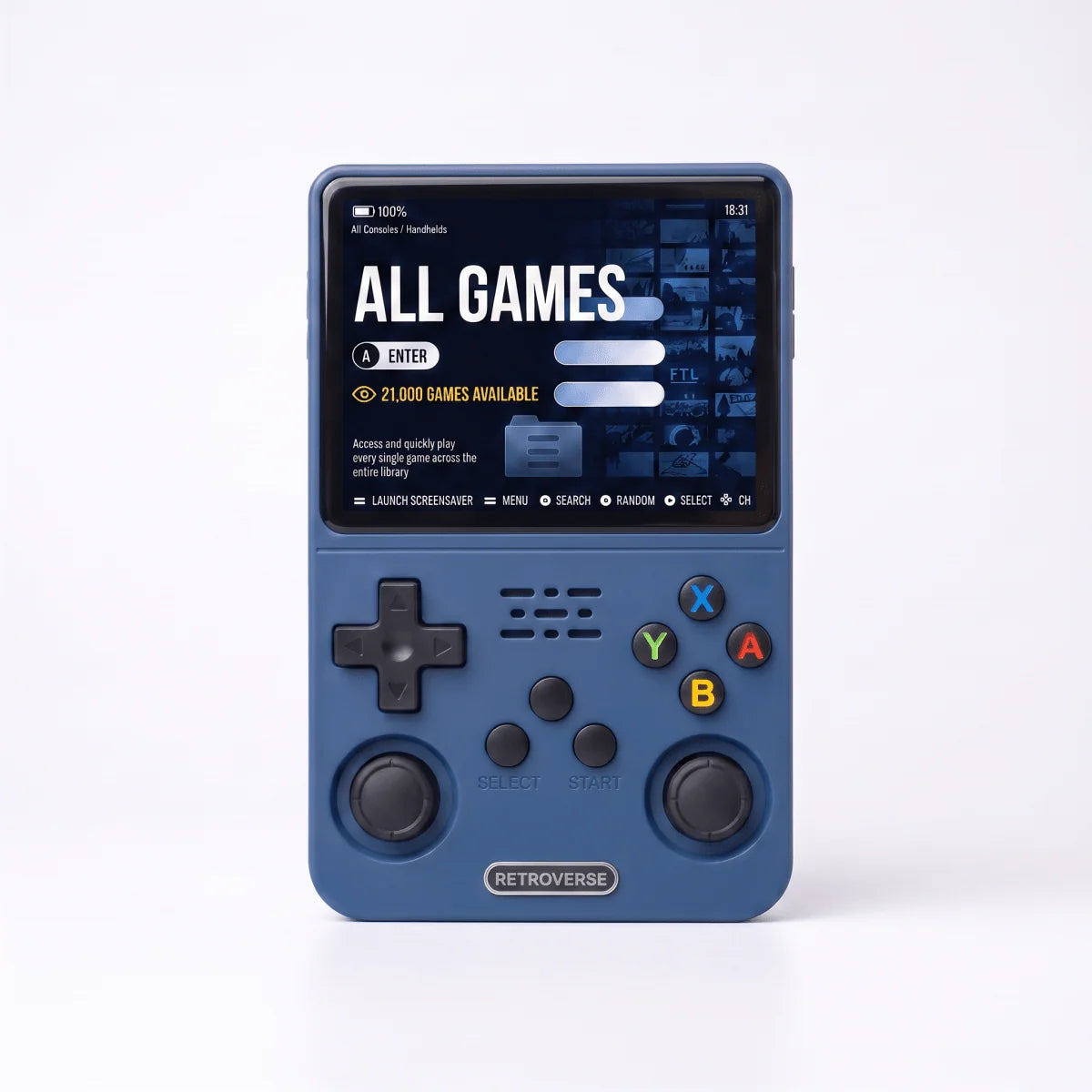 Handheld Game Console Retro Gaming 64GB Storage