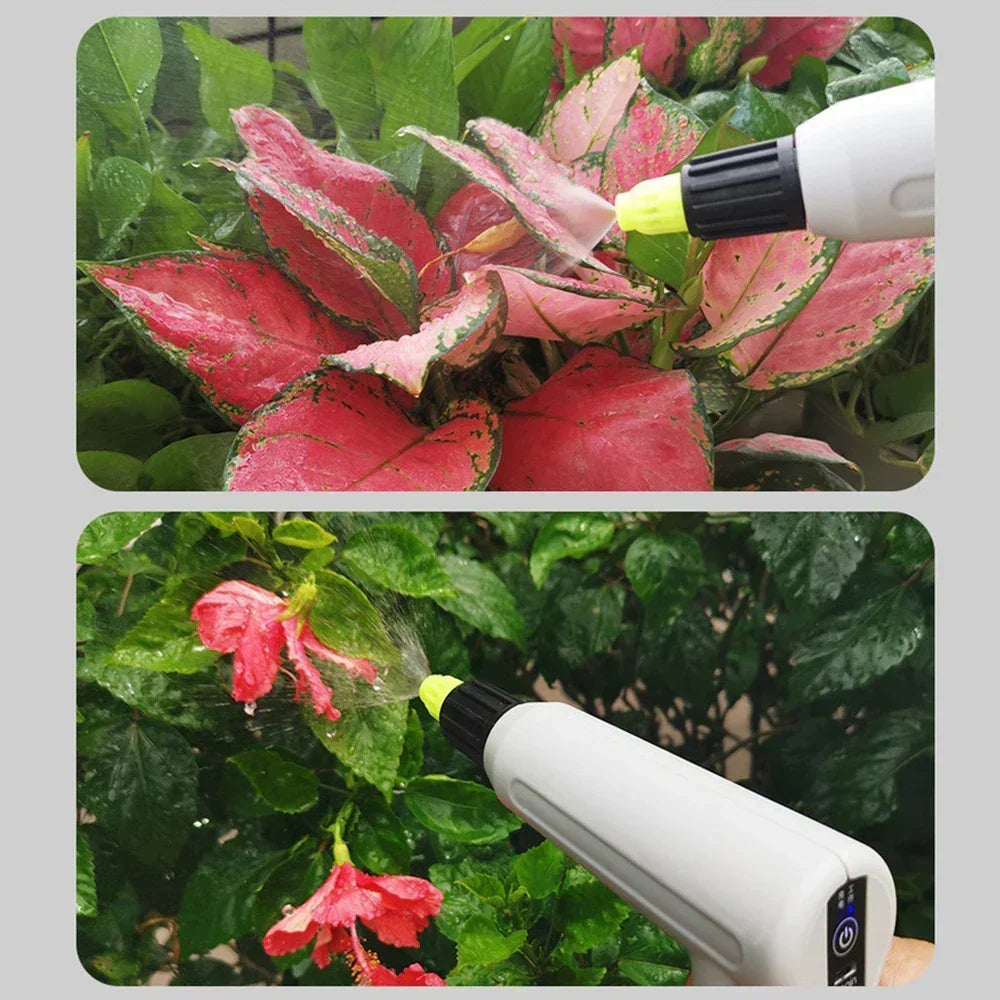 Handheld Garden Sprayer Automatic Pump Long & Short Nozzles