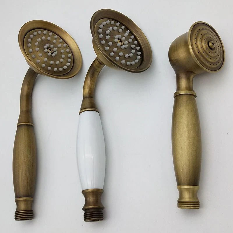 Handheld Showerhead Wall Mounted Swivel Rust Resistant Metal