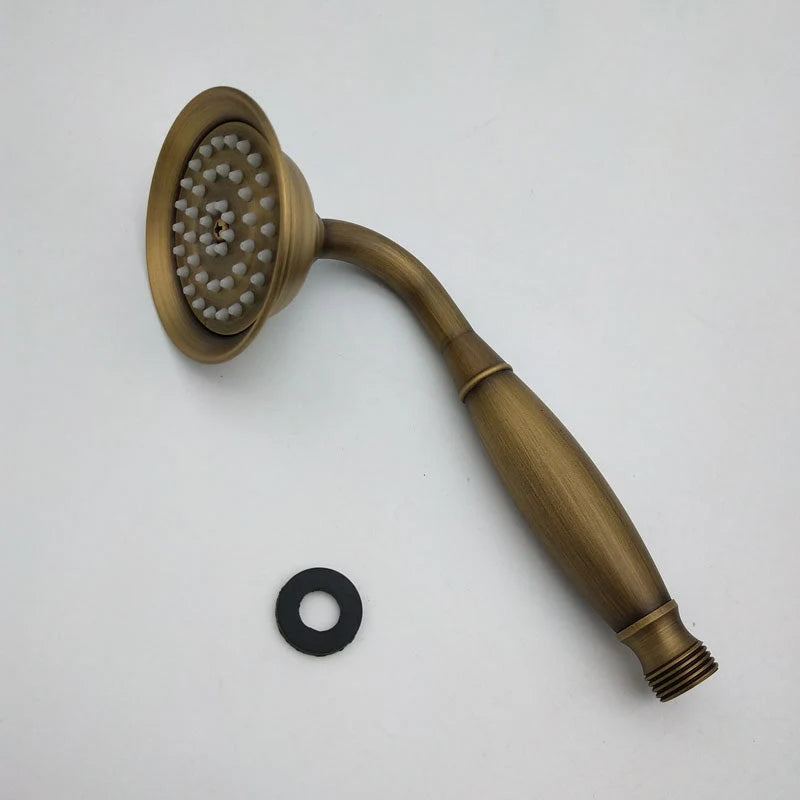 Handheld Showerhead Wall Mounted Swivel Rust Resistant Metal