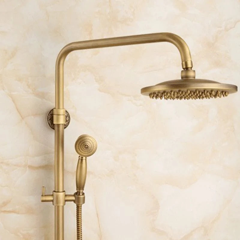 Handheld Showerhead Wall Mounted Swivel Rust Resistant Metal