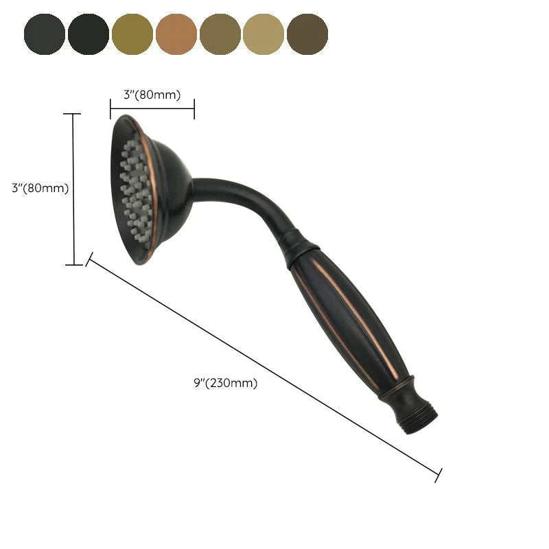 Handheld Showerhead Wall Mounted Swivel Rust Resistant Metal