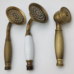 Handheld Showerhead Wall Mounted Swivel Rust Resistant Metal