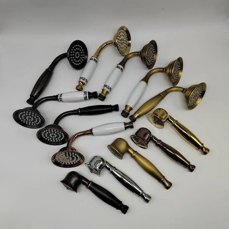 Handheld Showerhead Wall Mounted Swivel Rust Resistant Metal
