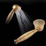 Handheld Showerhead Wall Mounted Swivel Rust Resistant Metal
