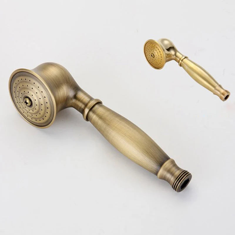 Handheld Showerhead Wall Mounted Swivel Rust Resistant Metal