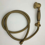Handheld Showerhead Wall Mounted Swivel Rust Resistant Metal