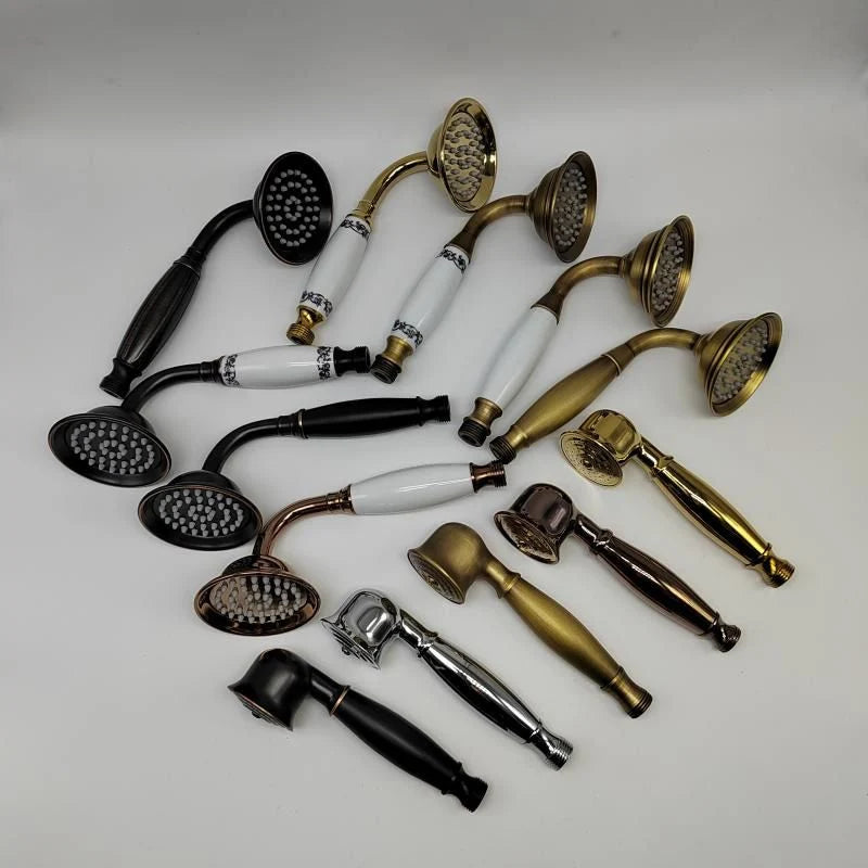 Handheld Showerhead Wall Mounted Swivel Rust Resistant Metal
