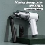 Handheld Vacuum Powerful Suction Cordless USB Rechargeable