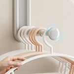 Hanger Organizer Double-Layer Adjustable No-Drill Mount