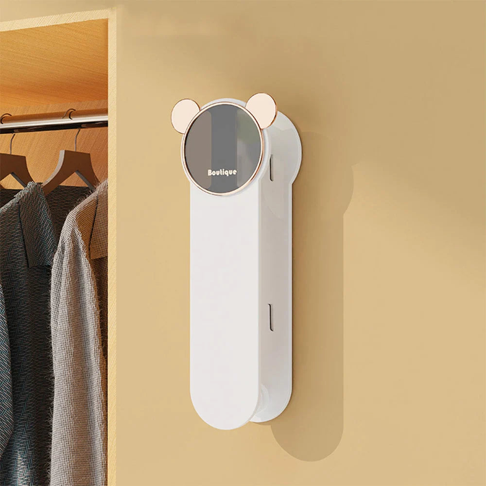 Hanger Organizer Wall-Mounted Collapsible 60 Hanger Capacity