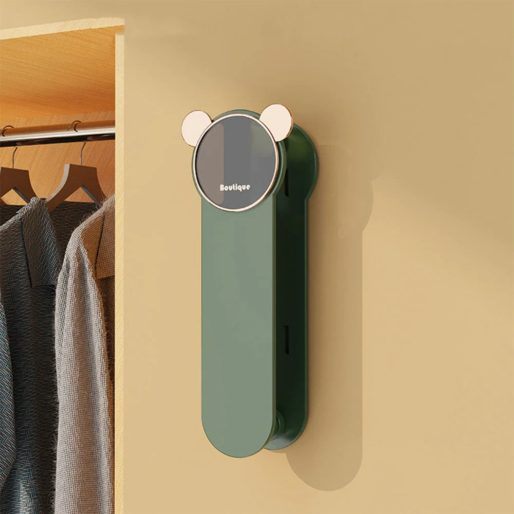 Hanger Organizer Wall-Mounted Collapsible 60 Hanger Capacity
