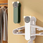 Hanger Organizer Wall-Mounted Collapsible 60 Hanger Capacity