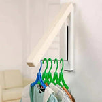 Hanger Rack Wall-Mounted Foldable Space-Saving