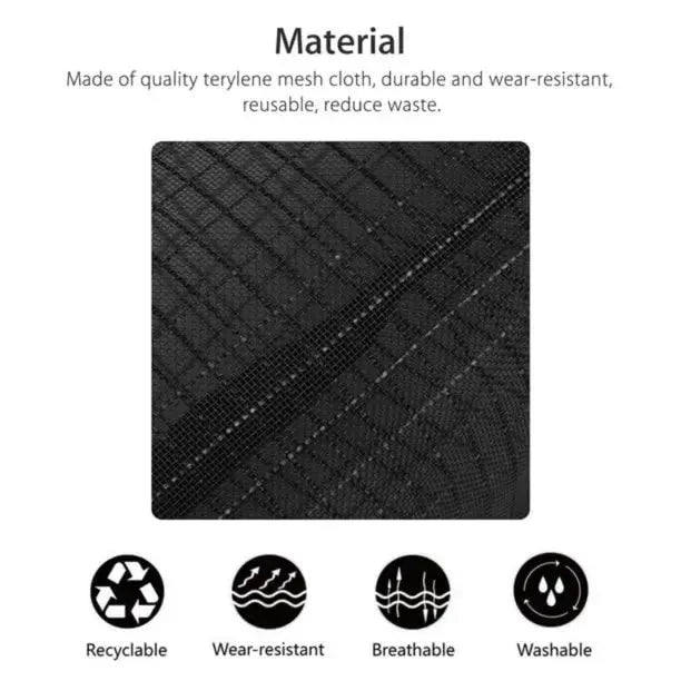 Hanging Bag Organizer Breathable Mesh Elastic Opening