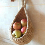 Hanging Basket Hand-Woven Hemp Multiple Sizes