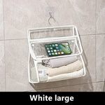 Hanging Bathroom Organizer Transparent Waterproof Touchscreen Pocket