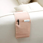 Hanging Bed Organizer Cotton-Linen Multiple Pockets