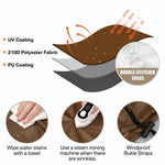 Hanging Chair Cover Waterproof UV-Resistant 210D Oxford Fabric