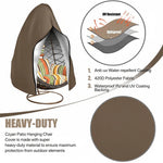 Hanging Chair Cover Waterproof UV-Resistant 210D Oxford Fabric