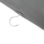 Hanging Closet Organizer Foldable 360 Degree Rotating Transparent Pockets