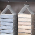 Hanging Closet Organizer Multi-Compartment Foldable Design