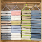 Hanging Closet Organizer Multi-Compartment Foldable Design