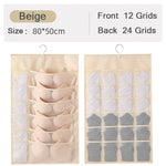 Hanging Closet Organizer Multi-Compartment Machine Washable