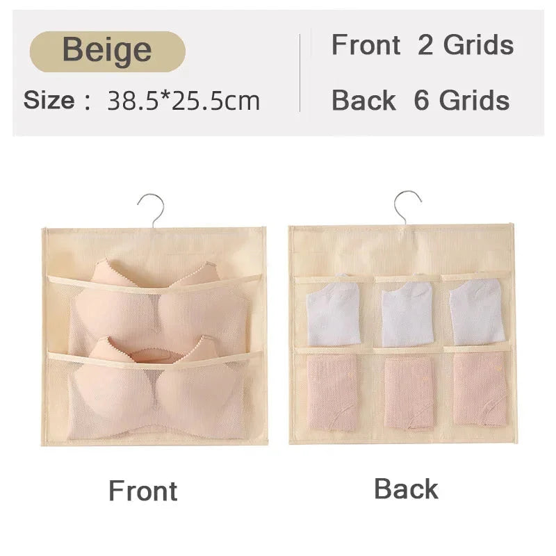 Hanging Closet Organizer Multi-Compartment Machine Washable