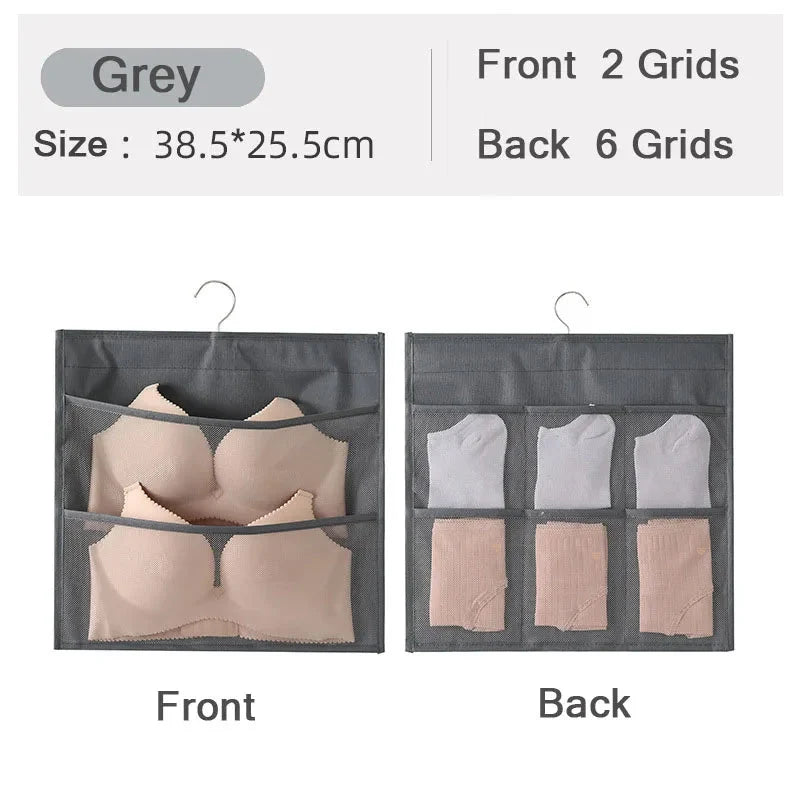 Hanging Closet Organizer Multi-Compartment Machine Washable