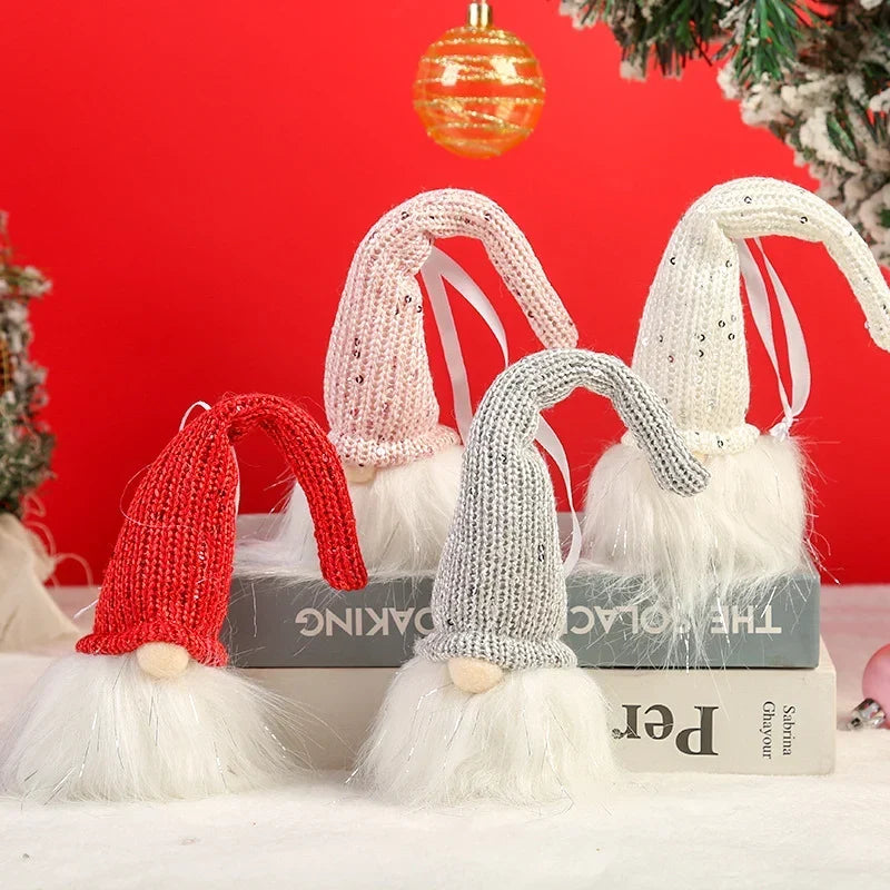 Hanging Decoration Warm LED & Glitter Indoor Outdoor
