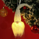 Hanging Decoration Warm LED & Glitter Indoor Outdoor