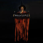 Hanging Ghost Motion-Activated Screams & LED Eyes