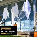 Hanging Ghosts 3-Pack Bendable Arms Indoor & Outdoor