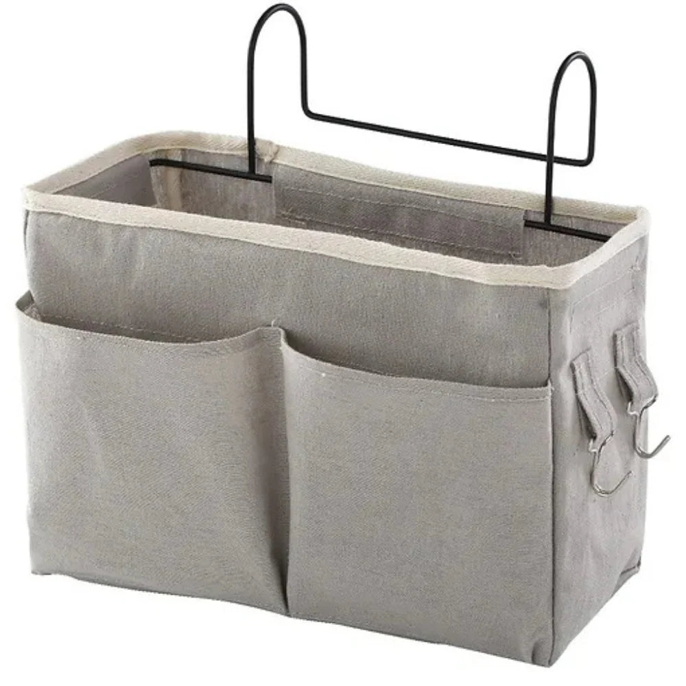 Hanging Organizer Bag Multi-Pocket With Side Hooks