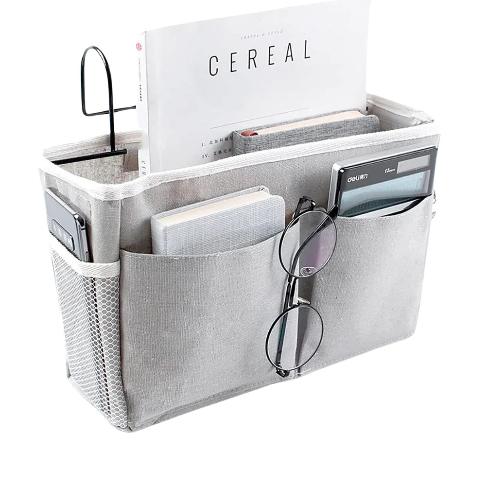 Hanging Organizer Bag Multi-Pocket With Side Hooks