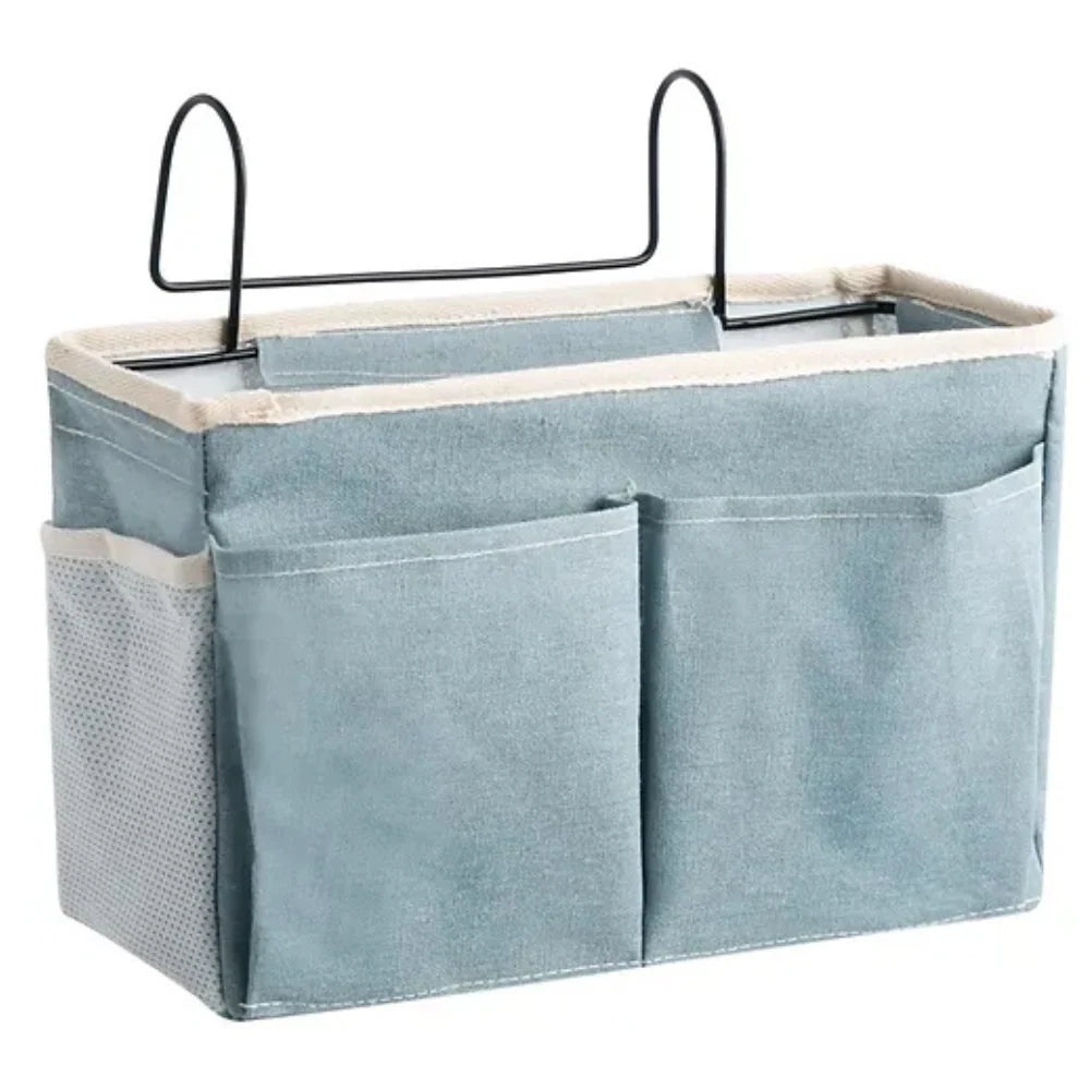 Hanging Organizer Bag Multi-Pocket With Side Hooks