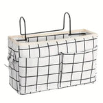 Hanging Organizer Bag Multi-Pocket With Side Hooks