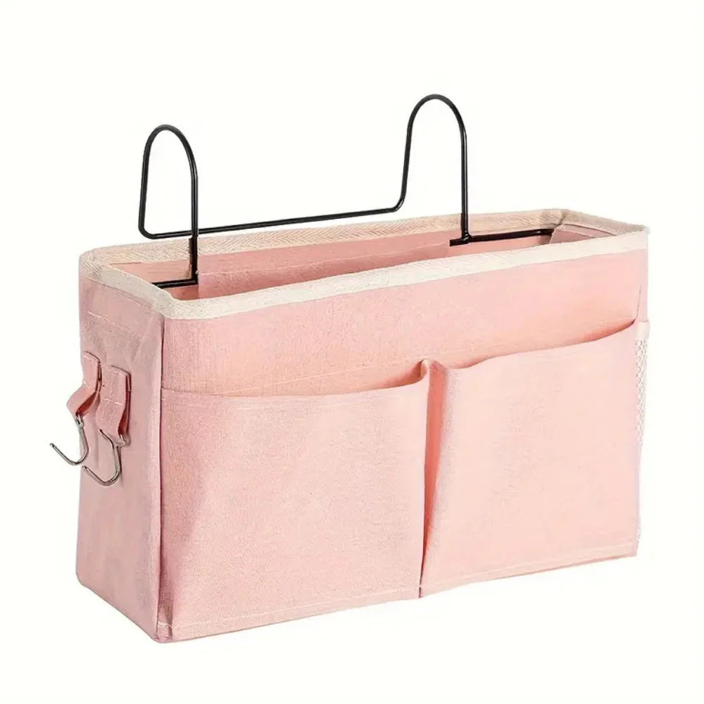 Hanging Organizer Bag Multi-Pocket With Side Hooks