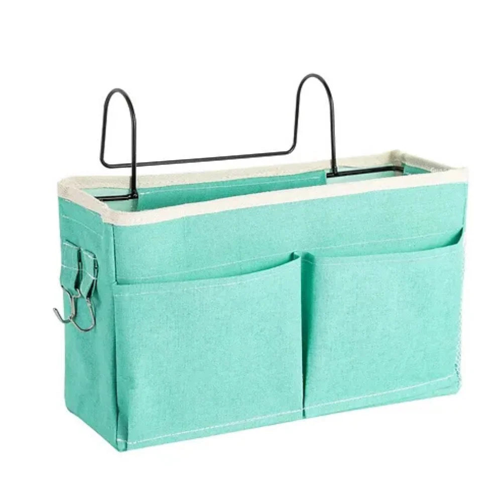 Hanging Organizer Bag Multi-Pocket With Side Hooks