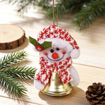 Hanging Ornament Reindeer Felt Red Nose Ready To Hang