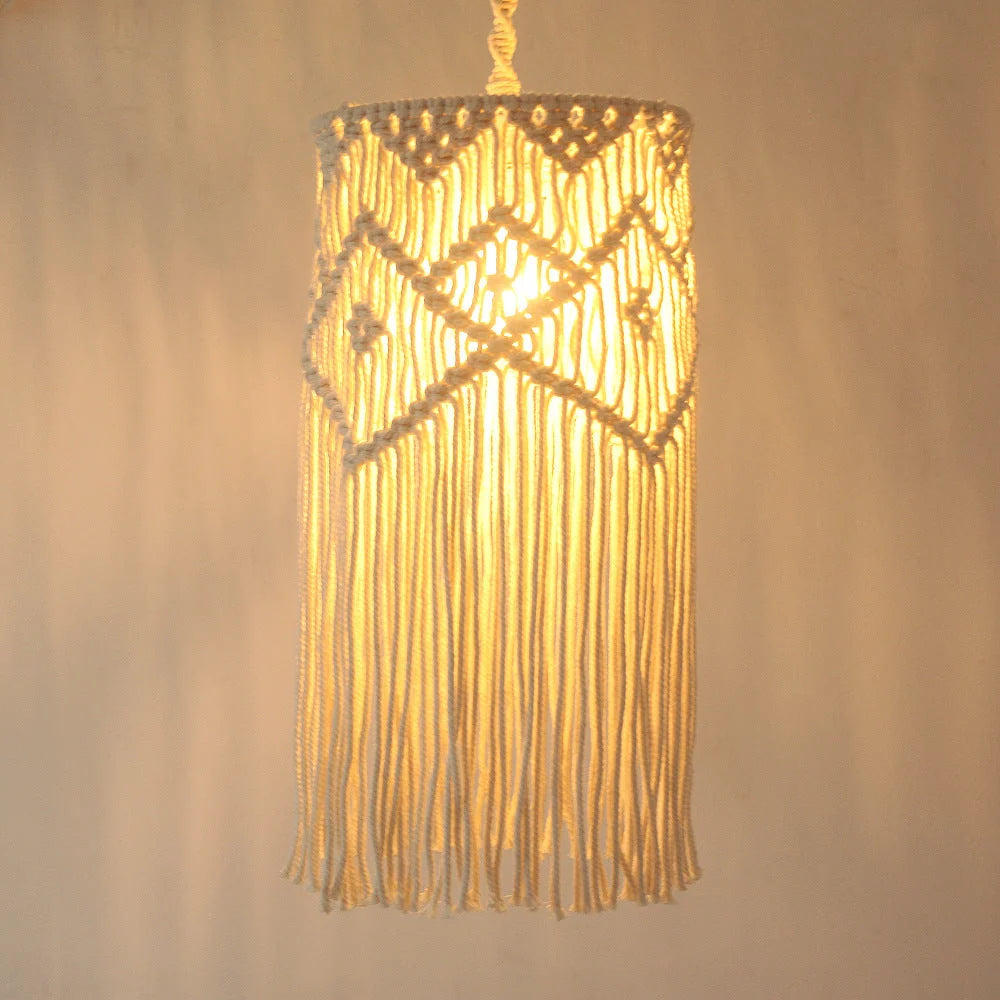 Hanging Planter Macramé Cotton Rope Handcrafted