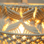 Hanging Planter Macramé Cotton Rope Handcrafted