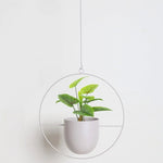Hanging Planter Metal With Chain Indoor & Outdoor