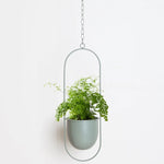 Hanging Planter Metal With Chain Indoor & Outdoor