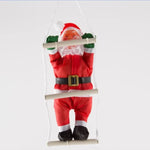 Hanging Santa Figure Realistic Indoor & Outdoor
