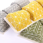 Hanging Storage Organizer Canvas 3-Section Foldable