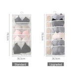 Hanging Underwear Organizer Reversible Multi-Pocket Oxford Fabric