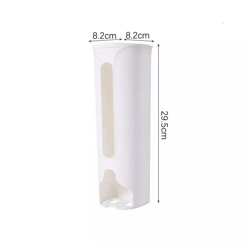 Hanging Wall Organizer Space-Saving Transparent Window Tool-Free Install